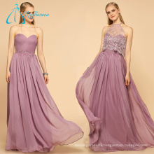 Pleat Sequined Beading Sexy Bridesmaid Dresses Long Chiffon